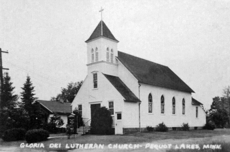 Gloria Dei Lutheran Church, Pequot Lakes, Minnesota, 1940s