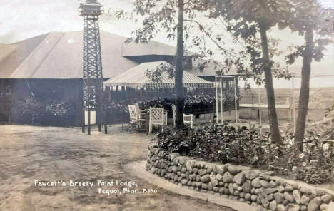 Fawcett's Breezy Point Lodge, Pequot, Minnesota, 1930s