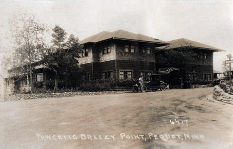 Fawcett's Breezy Point Lodge, Pequot, Minnesota, 1930s