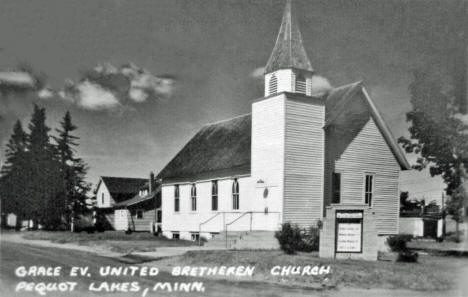 Grace Evangelical United Brethren Church, Pequot Lakes, Minnesota, 1940s