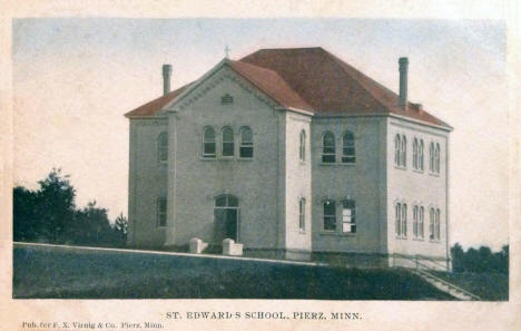 St. Edwards School, Pierz, Minnesota, 1907