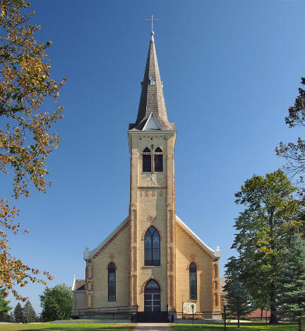 St. Joseph's Church, Pierz, Minnesota, 2013