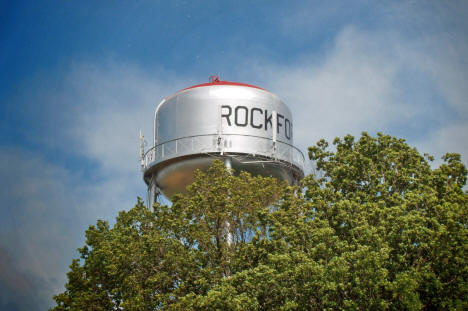 Water tower, Rockford, Minnesota, 2013