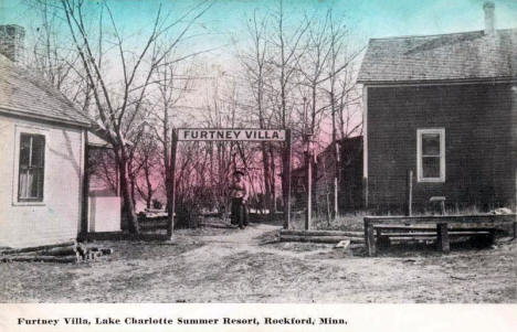 Furtney Villa, Lake Cherlotte Summer Resort, Rockford, Minnesota, 1912