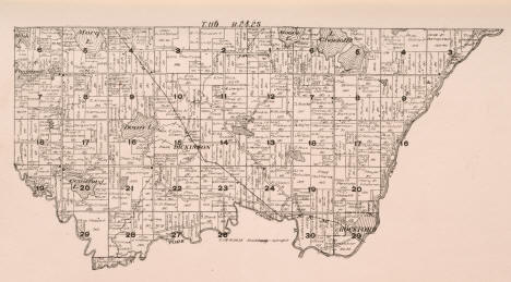 Plat map of Rockford Township in Wright County, Minnesota, 1916