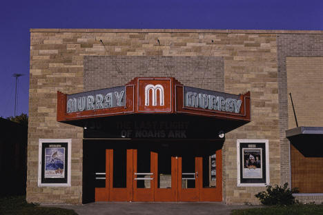 Murray Theatre in Slayton, Minnesota, 1980