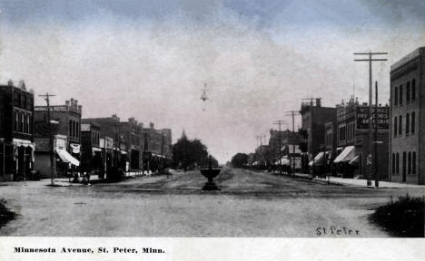 Minnesota Avenue, St. Peter, Minnesota, 1910s