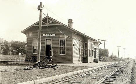 C&NW Depot, Taopi, Minnesota, 1910s