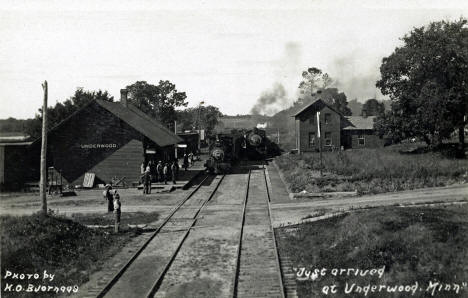 Northern Pacific Depot, Underwood, Minnesota, 1910s