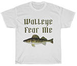 Walleye Fear Me Unisex Heavy Cotton Tee