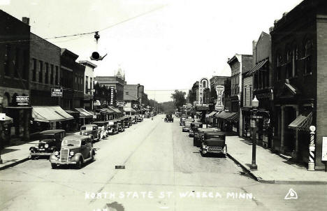 North State Street, Waseca, Minnesota, 1940s