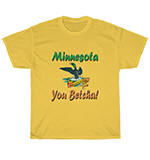 Minnesota You Betcha Loon Unisex Heavy Cotton Tee