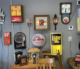 Cowboy Clocks & Caning, Alden, Minnesota