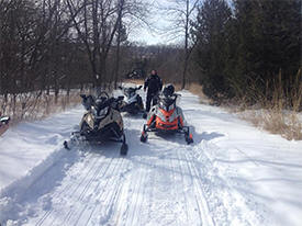 Douglas Area Trails Association Snowmobile Trails, Alexandria, Minnesota