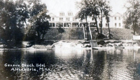 Geneva Beach Hotel, Alexandria, Minnesota, 1934