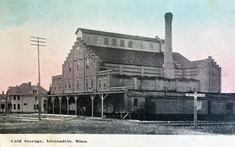 Cold Storage, Alexandria, Minnesota, 1910s