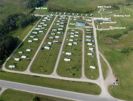 Lazy Days Campground, Miltona, Minnesota