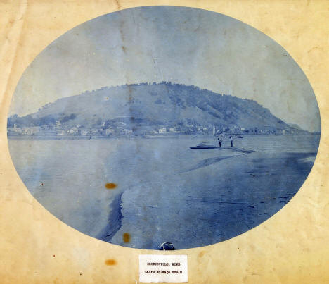 View of Brownsville from the Mississippi River, 1900