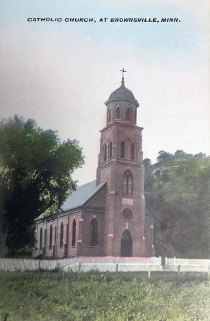 St. Patrick's Church, Brownsville, Minnesota, 1913