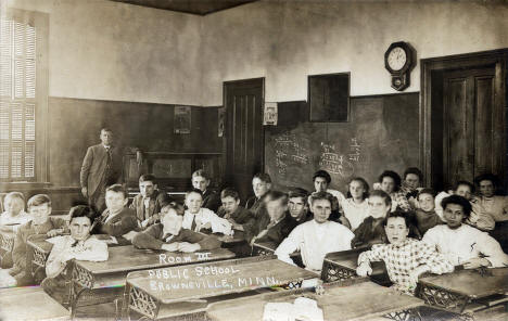 Room III, Public School, Brownsville, Minnesota, 1912