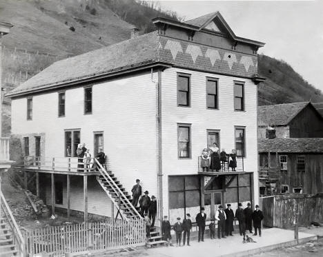 Smith's Hotel, Brownsville, Minnesota, 1910s?