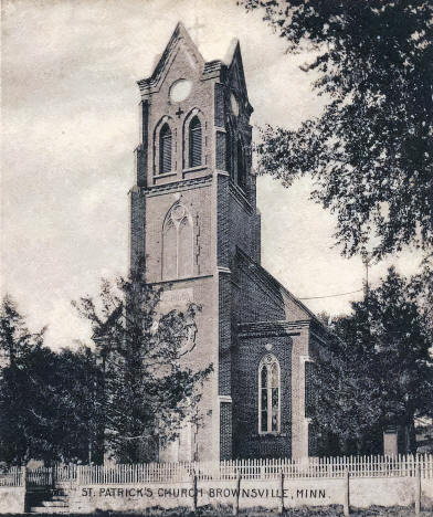 St. Patrick's Church, Brownsville, Minnesota, 1920s