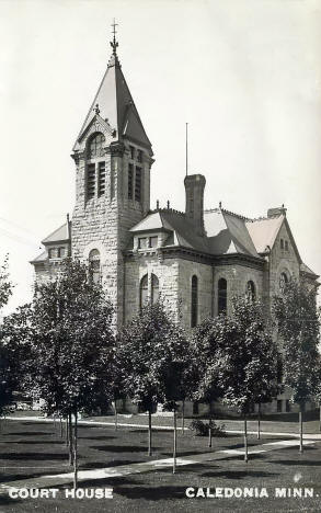 Houston County Court House, Caledonia Minnesota, 1910