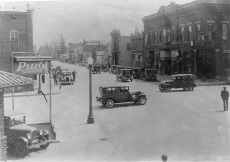Main Street, Caledonia Minnesota, 1929