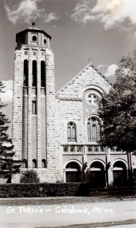 St. Peter's Church, Caledonia Minnesota, 1949