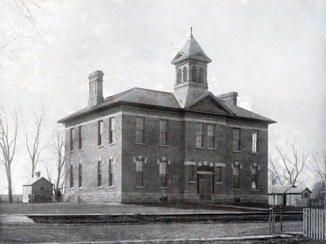 Public school, Caledonia, Minnesota, 1890s