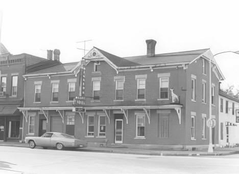Hauser Hotel, Caledonia Minnesota, 1973