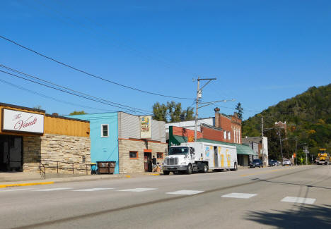 Street scene, Hokah, Minnesota, 2024