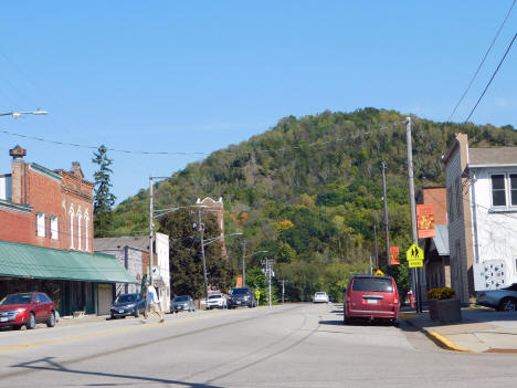 Street scene, Hokah, Minnesota, 2024