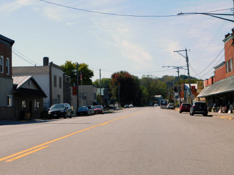 Street scene, Hokah, Minnesota, 2024