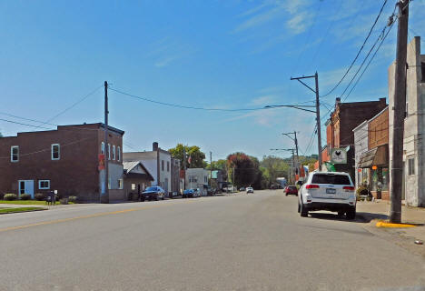 Street scene, Hokah, Minnesota, 2024