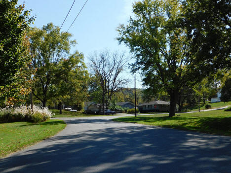 Street scene, Hokah, Minnesota, 2024