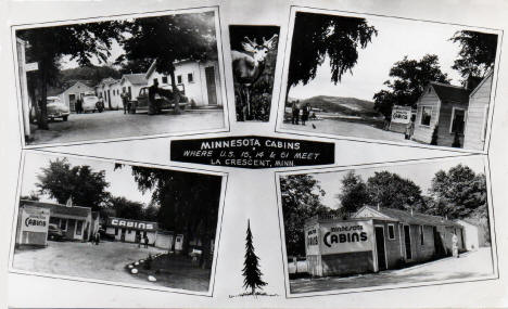 Minnesota Cabins, La Crescent Minnesota, 1947