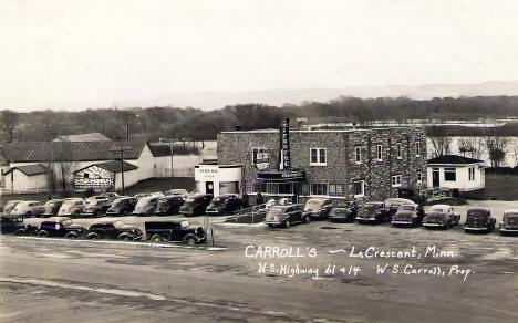 Carroll's Bar, La Crescent Minnesota, 1940s