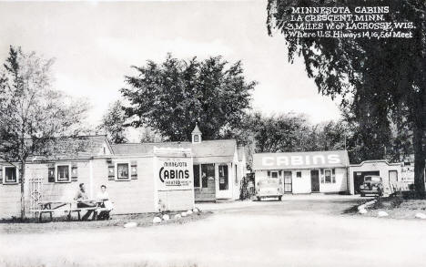 Minnesota Cabins, La Crescent Minnesota, 1940s