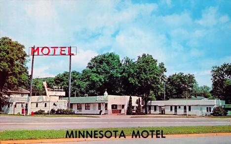 Minnesota Motel, La Crescent Minnesota, 1960s