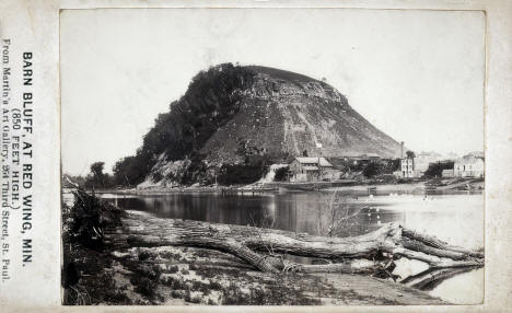 Barn Bluff; Red Wing, Minnesota, 1865