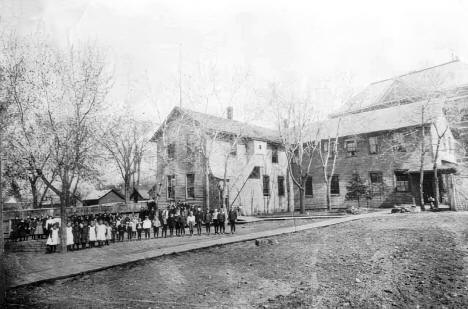Catholic School, Red Wing Minnesota, 1872