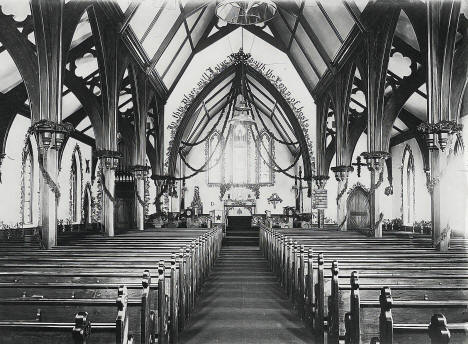 Interior, Christ Episcopal Church, Red Wing, Minnesota, 1871