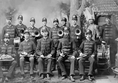Red Wing Cornet Band, Red Wing Minnesota, 1887