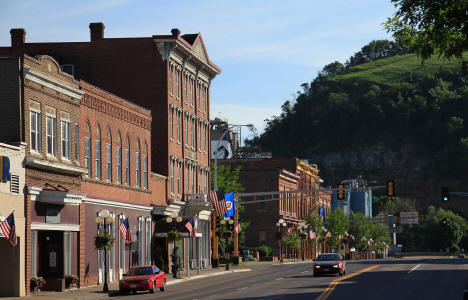 Main Street in Downtown Red Wing, Minnesota, 2010