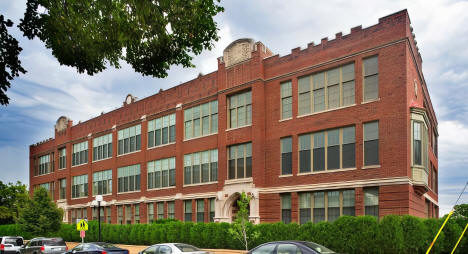 Former High School, now condominiums, Red Wing Minnesota, 2014