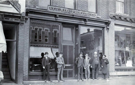 Red Wing Printing Company, Red Wing Minnesota, 1899