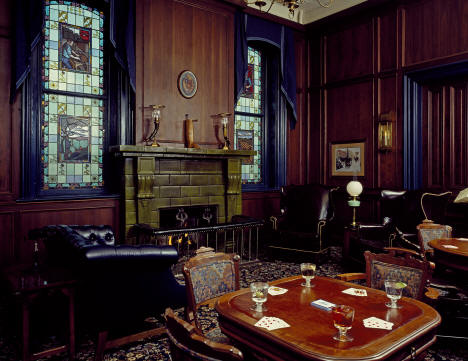 Bar at the historic St. James Hotel, Red Wing, Minnesota, 1980