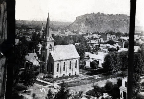 St. John's Lutheran Church, corner of 5th Street and East Avenue, Red Wing Minnesota, 1870