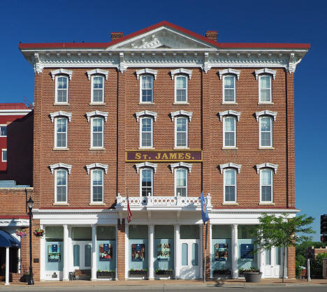 St James Hotel, 406 Main Street, Red Wing, Minnesota, 2023